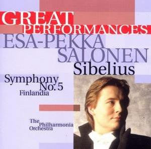 Jean Sibelius - Esa-Pekka Salonen : Symphony No. 5, Finlandia (CD)