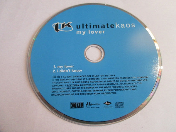 Ultimate Kaos : My Lover (CD, Single)