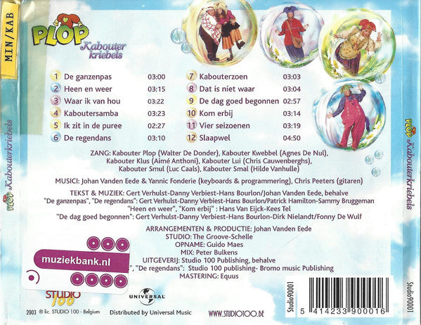 Kabouter Plop : Kabouter Kriebels (CD)