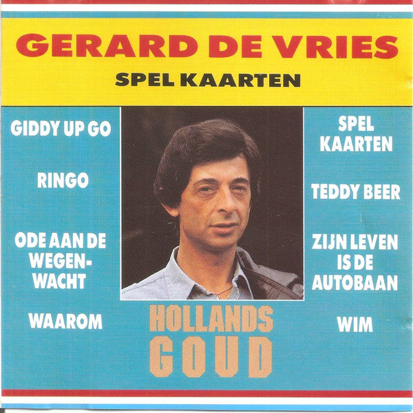 Gerard De Vries : Spel Kaarten (CD, Comp)