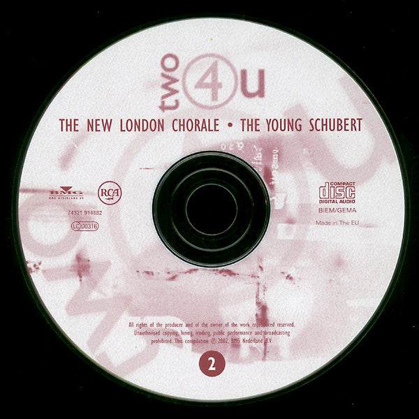 New London Chorale : The Young Messiah / The Young Schubert (CD, Album, RE + CD, Album, RE + Comp)