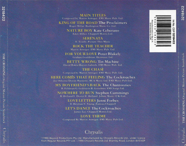 Various : The Crossing (Original Motion Picture Soundtrack) (CD, Album)