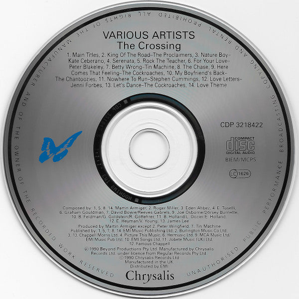 Various : The Crossing (Original Motion Picture Soundtrack) (CD, Album)