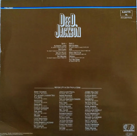 Dee D. Jackson : Profile (LP, Comp)