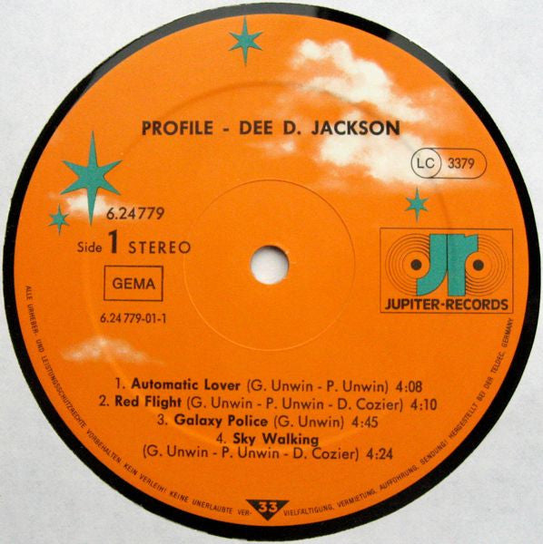 Dee D. Jackson : Profile (LP, Comp)