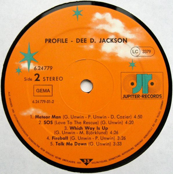 Dee D. Jackson : Profile (LP, Comp)