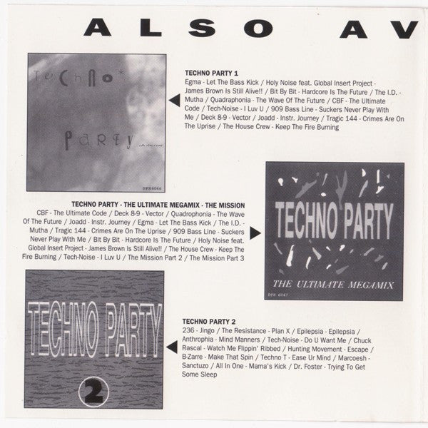 Various : Techno Party 4 - House (CD, Comp)
