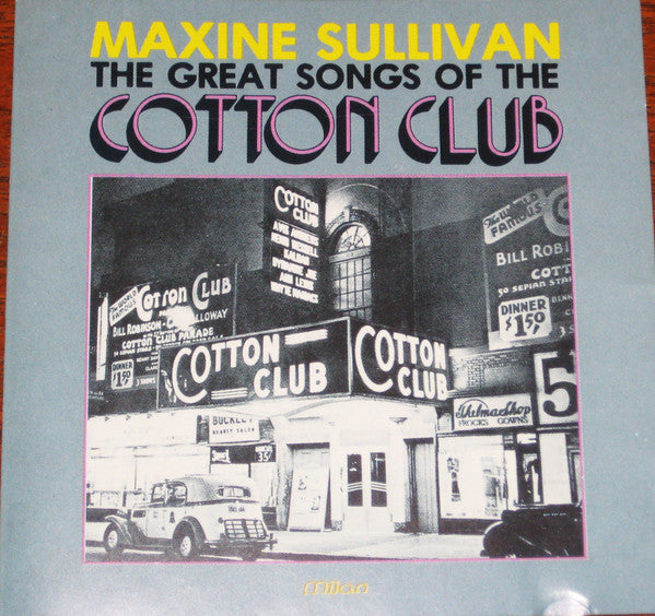 Maxine Sullivan : Great Songs From The Cotton Club (CD)