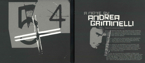 Various : Andrea Griminelli's Cinema Italiano: A New Interpretation Of Italian Film Music (CD, Album)