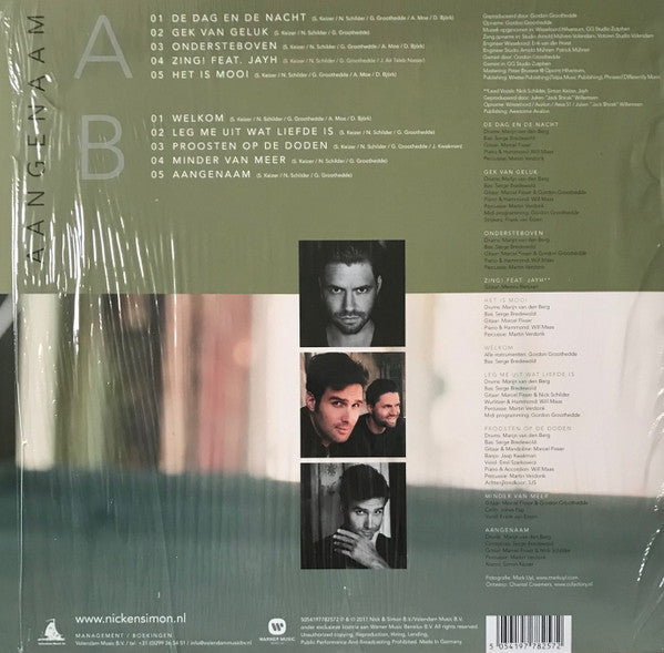 Nick & Simon : Aangenaam (LP, Album, Tra)