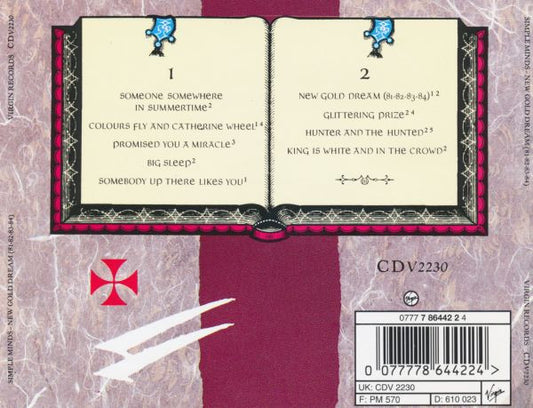 Simple Minds : New Gold Dream (81-82-83-84) (CD, Album, RE)