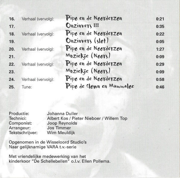Pipo de Clown : Pipo En De Noorderzon (CD, RE)