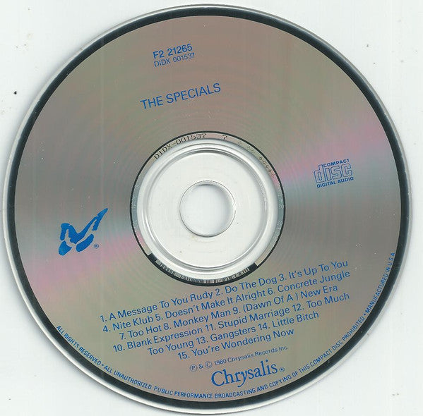 The Specials : Specials (CD, Album, RE, Cap)