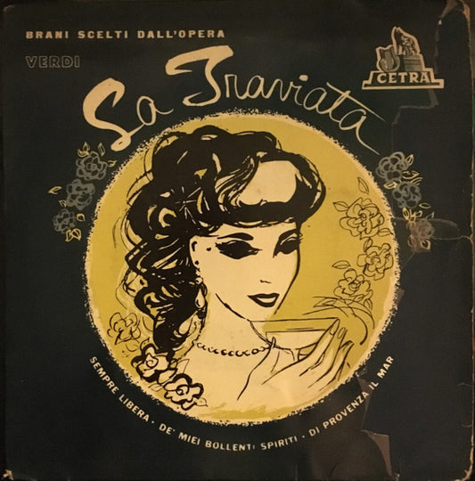 Giuseppe Verdi : La Traviata - Brani Scelti Dall'Opera (7", Comp)