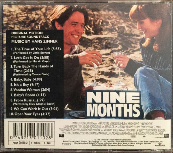 Hans Zimmer : Nine Months (Original Motion Picture Soundtrack) (CD, Album)