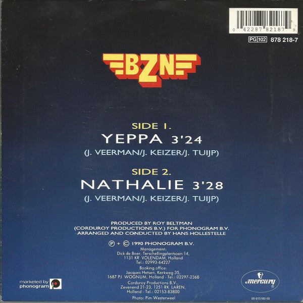 BZN : Yeppa (7", Single)