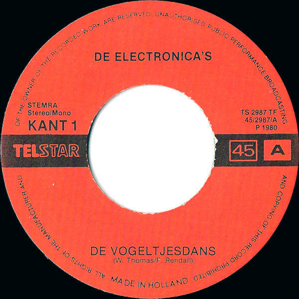 De Electronica's : De Vogeltjesdans (7", Single)
