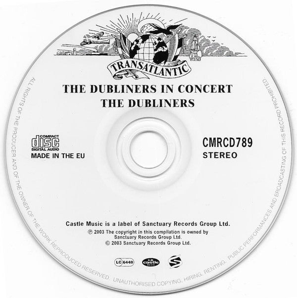 The Dubliners : In Concert (CD, Album, RE, RM)