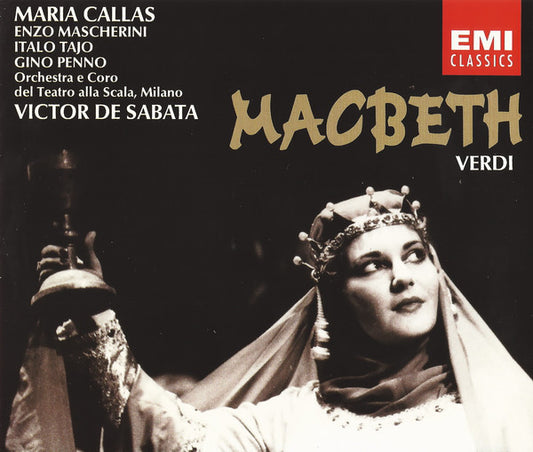 Giuseppe Verdi / Maria Callas / Enzo Mascherini / Italo Tajo / Gino Penno / Coro Del Teatro Alla Scala E Orchestra Del Teatro Alla Scala, Victor De Sabata : Macbeth (2xCD, Album, Mono, RM)