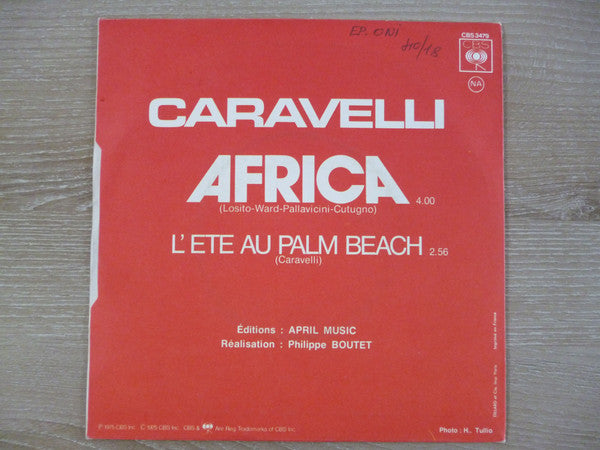 Caravelli : Africa (7", Single)