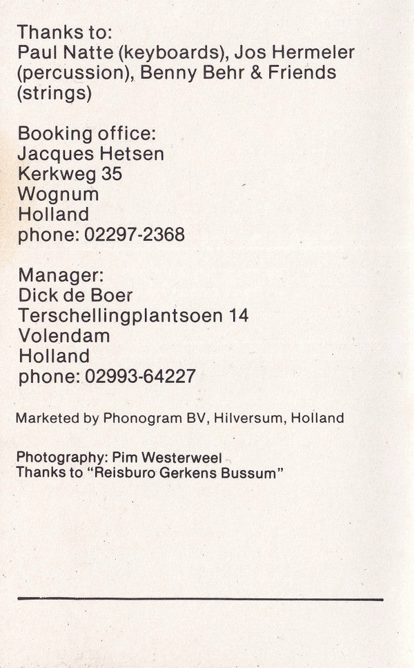 BZN : Green Valleys (Cass, Album)