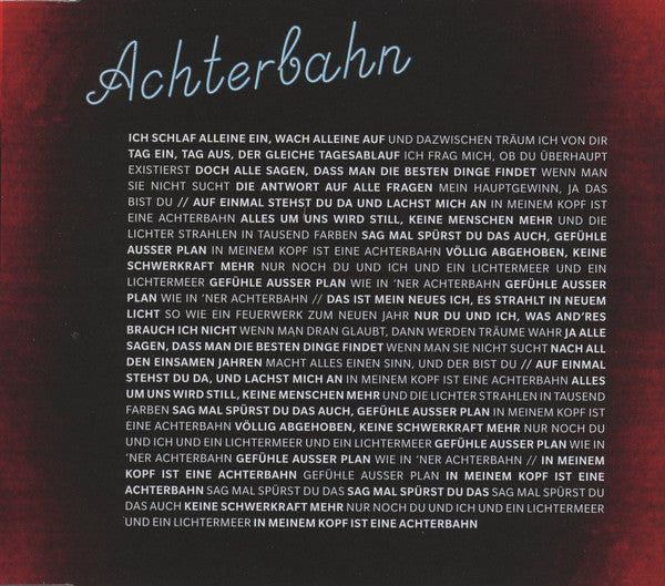 Helene Fischer : Achterbahn - The Mixes (CD, Maxi)