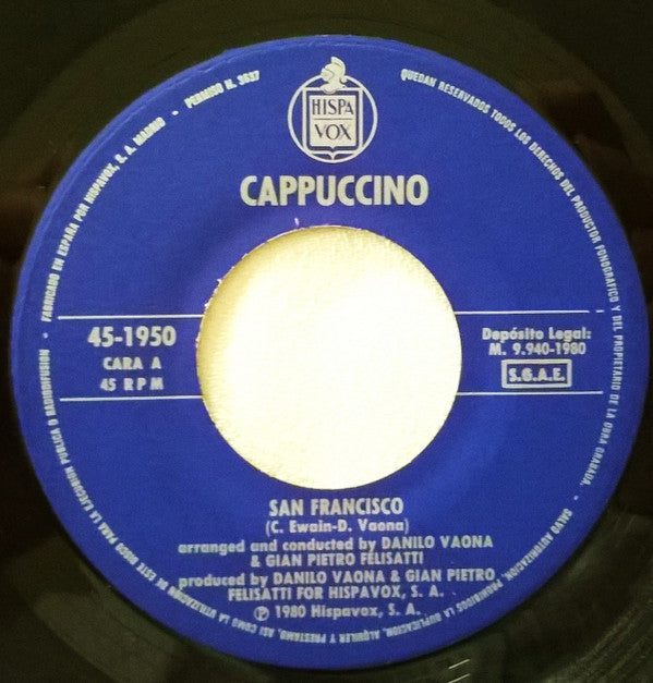 Cappuccino (2) : San Francisco (7", Single)