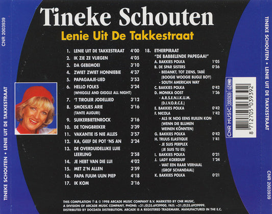 Tineke Schouten : Lenie Uit De Takkestraat (CD, Comp)