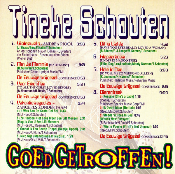 Tineke Schouten : Goed Getroffen! (CD, Album)