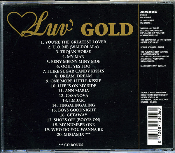 Luv' : Gold (CD, Comp)