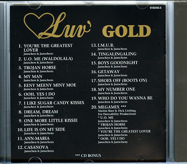 Luv' : Gold (CD, Comp)