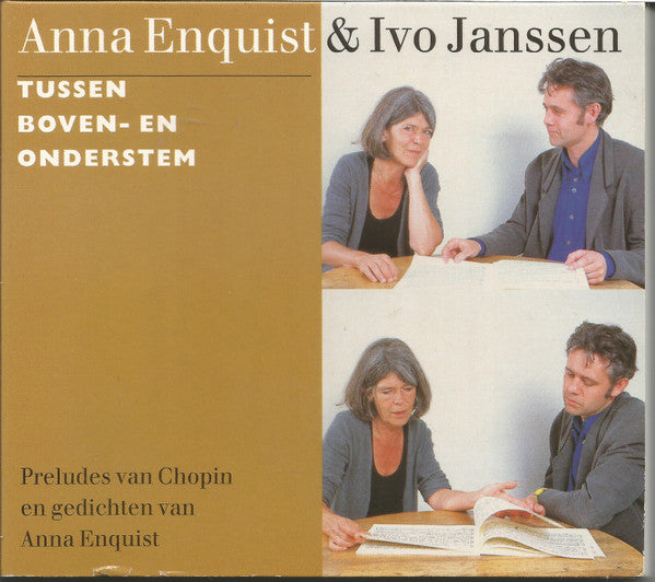 Anna Enquist & Ivo Janssen (3) : Tussen Boven- En Onderstem  (CD)