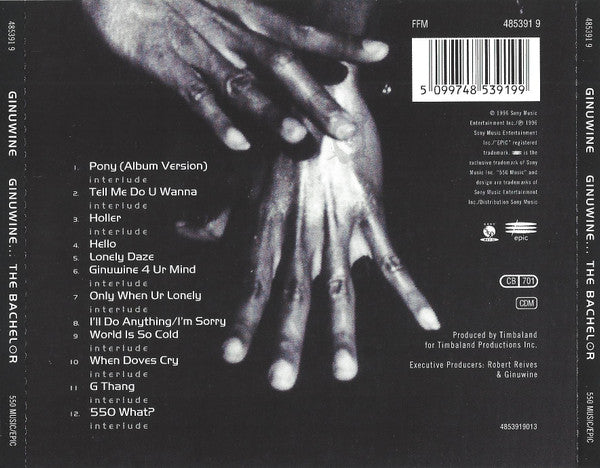 Ginuwine : Ginuwine... The Bachelor (CD, Album, RE)