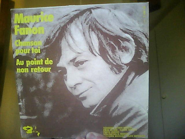 Maurice Fanon : Chanson Pour Toi (7", Single)