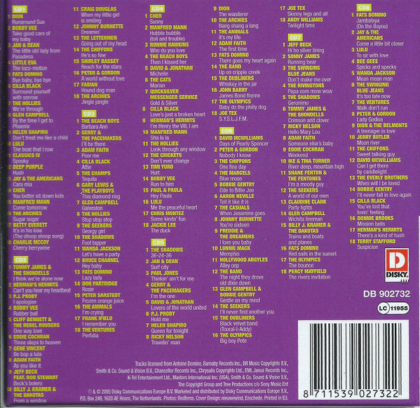 Various : More 60's - 144 More Greatest Hits Of The 60's (8xCD, Comp + Box)