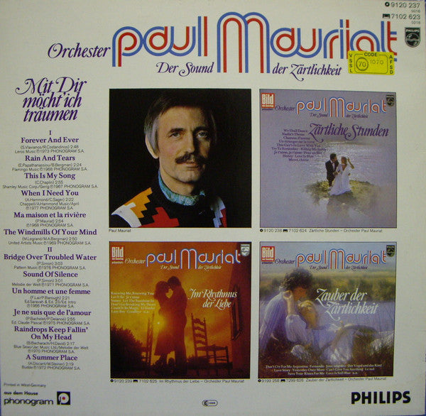 Paul Mauriat : Mit Dir Möcht' Ich Träumen (LP)