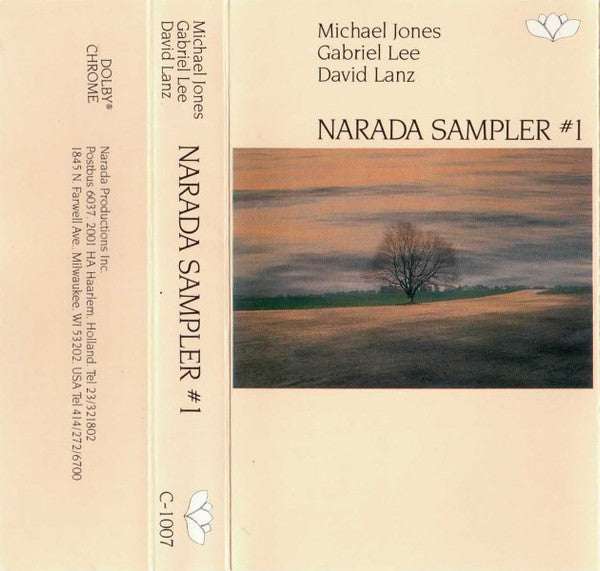 Michael Jones, Gabriel Lee, David Lanz : Narada Sampler #1 (Cass, Comp, Smplr)
