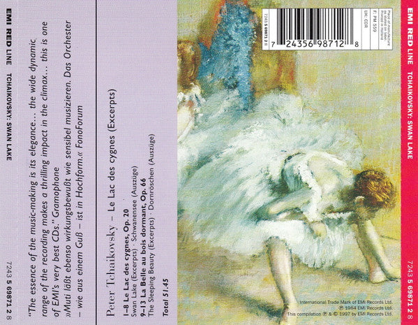 Pyotr Ilyich Tchaikovsky | Philharmonia Orchestra | Riccardo Muti : Swan Lake Excerpts (CD, Comp)