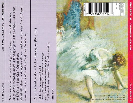 Pyotr Ilyich Tchaikovsky | Philharmonia Orchestra | Riccardo Muti : Swan Lake Excerpts (CD, Comp)