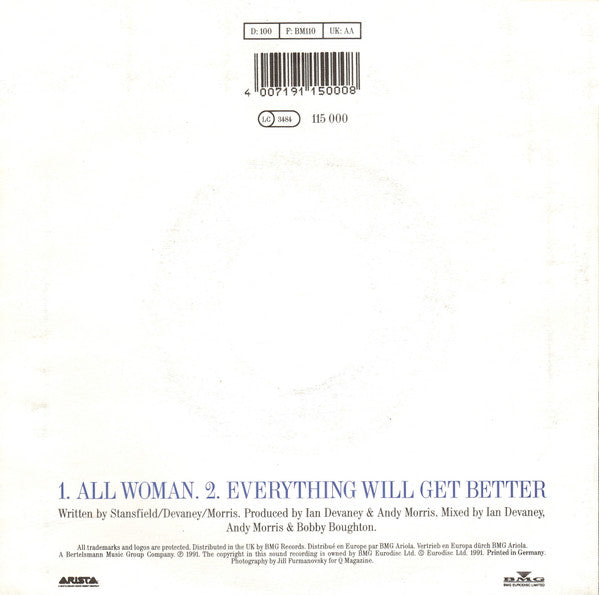 Lisa Stansfield : All Woman (7", Single)