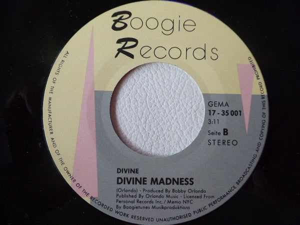 Divine : Divine Madness (7", Single)