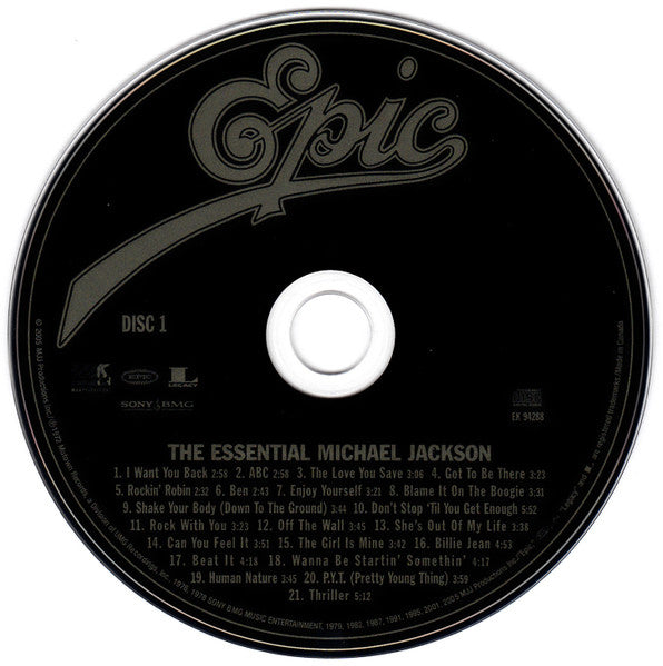 Michael Jackson : The Essential Michael Jackson (2xCD, Comp)
