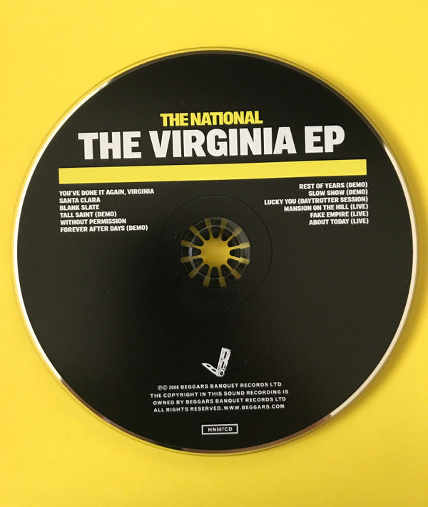 The National : A Skin, A Night / The Virginia EP (CD, EP + DVD-V, NTSC)