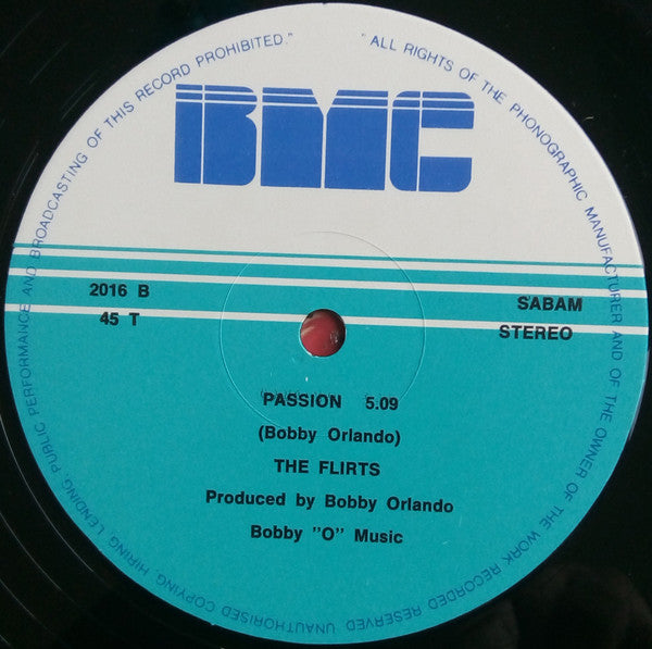 The Flirts : Passion (12", Maxi)