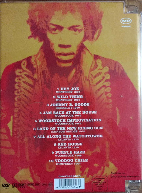 Jimi Hendrix : Live In Woodstock And Other Stages (DVD-V, Unofficial, PAL)
