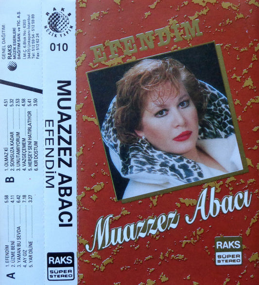 Muazzez Abacı : Efendim (Cass, Album)