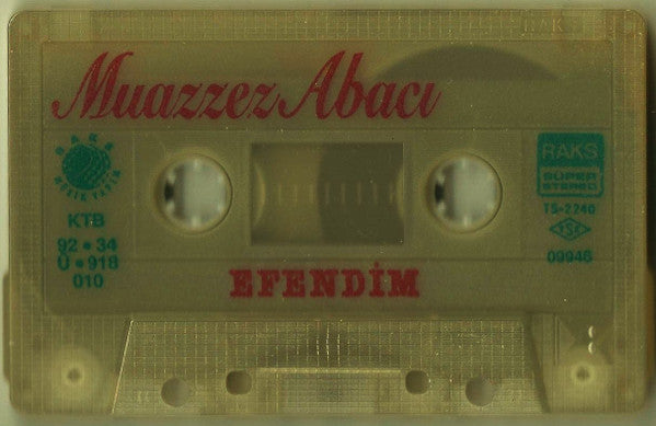 Muazzez Abacı : Efendim (Cass, Album)