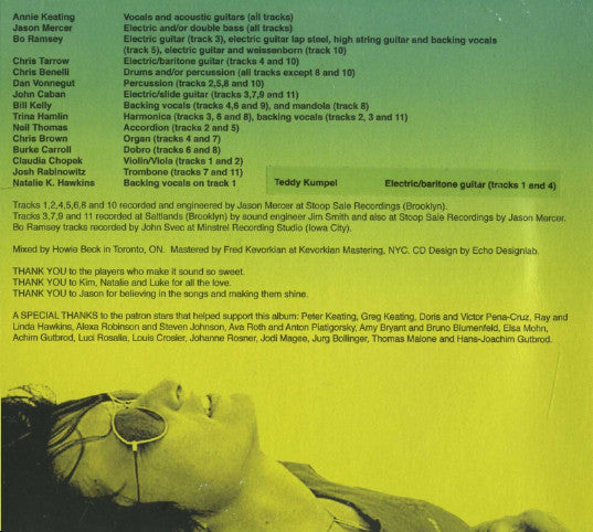 Annie Keating : Water Tower View (CD, Album)