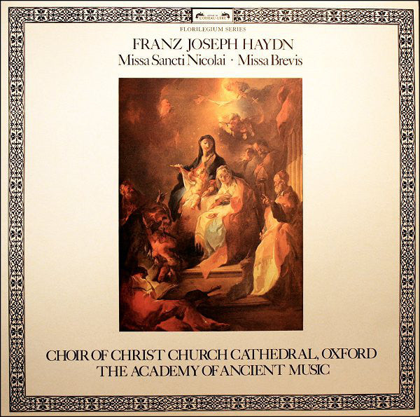 Joseph Haydn, The Choir Of Christ Church Cathedral, The Academy Of Ancient Music : Missa Sancti Nicolai ∙ Missa Brevis (LP)