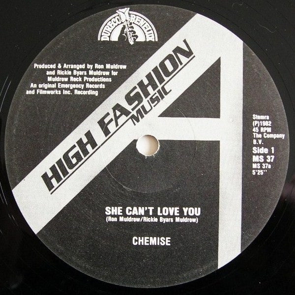 Chemise : She Can't Love You (12", Pic)
